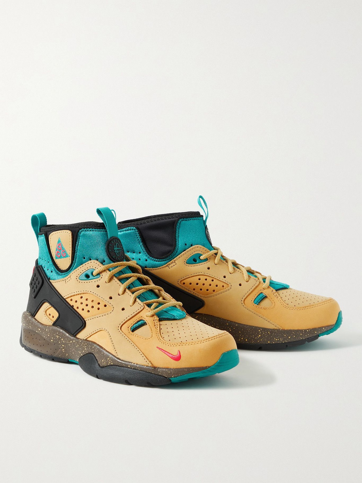 Nike - ACG Air Mowabb Suede, Neoprene and Rubber High-Top Sneakers 