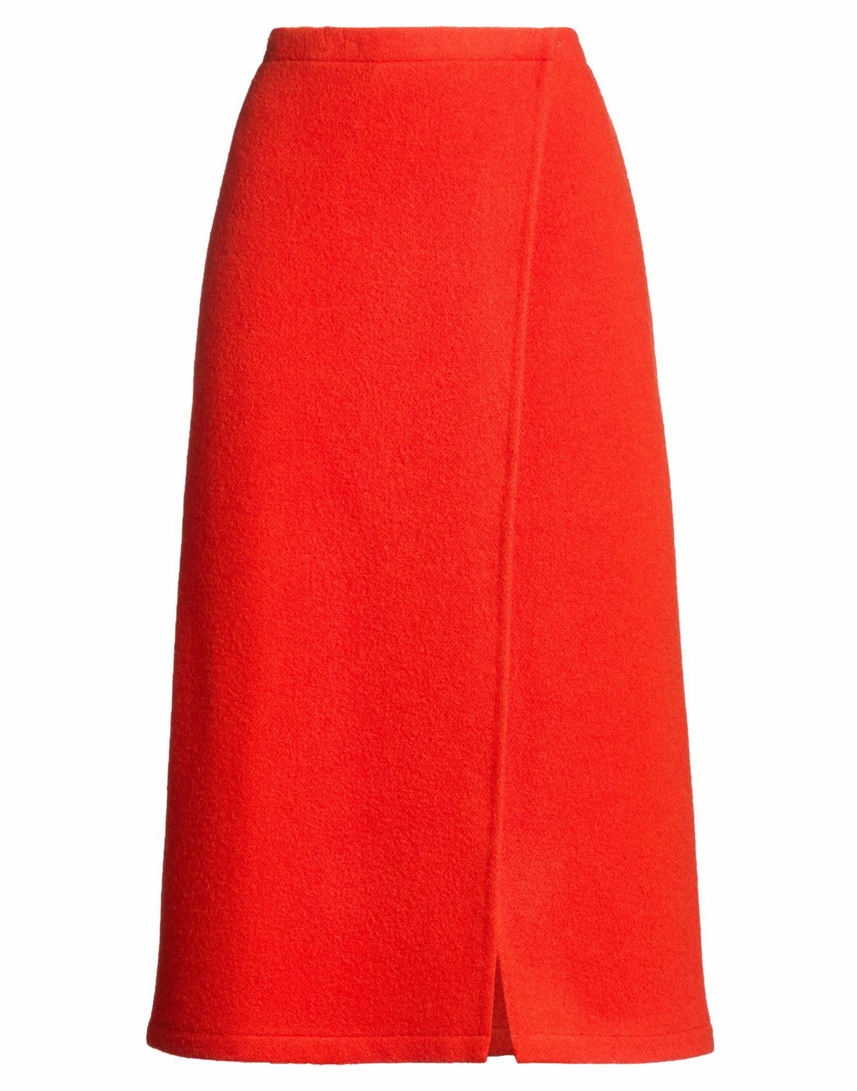 Rier Womens Midi skirt in Tomato red