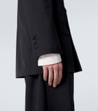 The Row Mazzy double-breasted wool blazer