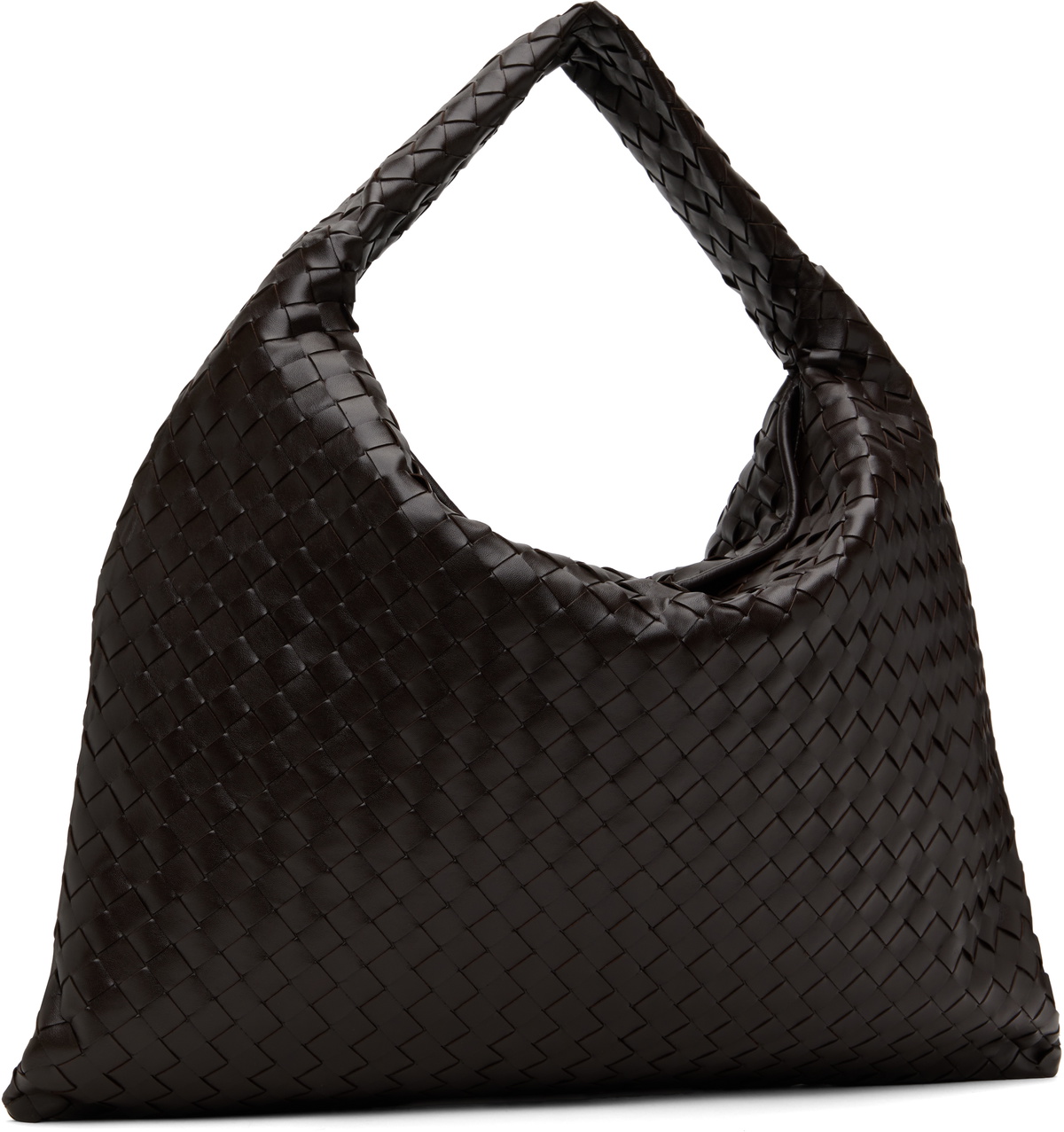 Bottega Veneta Brown Large Hop Bag Bottega Veneta