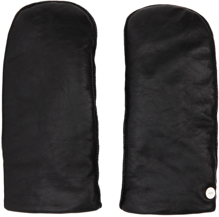 Photo: Hugo Black Leather Mittens