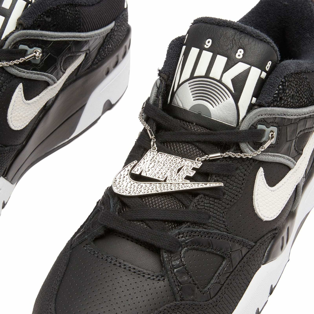 Nike x Nigo Air Force 3 Low Sneaker in Black/Grey/Platinum Nike