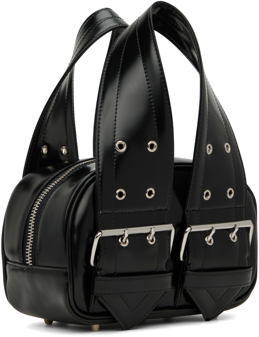Vaquera Black Mini Buckle Bag