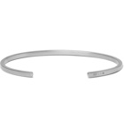 Le Gramme - Le 7 Brushed Ruthenium-Plated Sterling Silver Cuff - Men - Silver