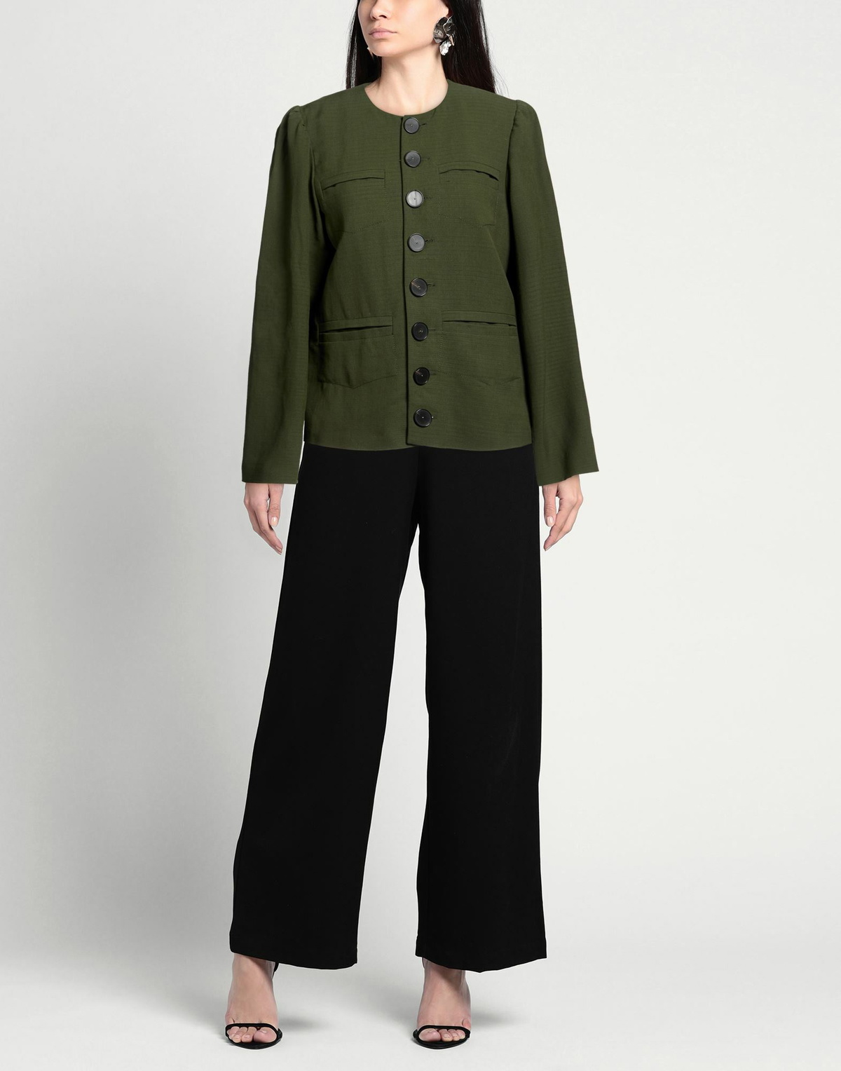 Namacheko Womens Jacket Dark in Green