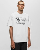 Market Connecting T Shirt White - Mens - Shortsleeves