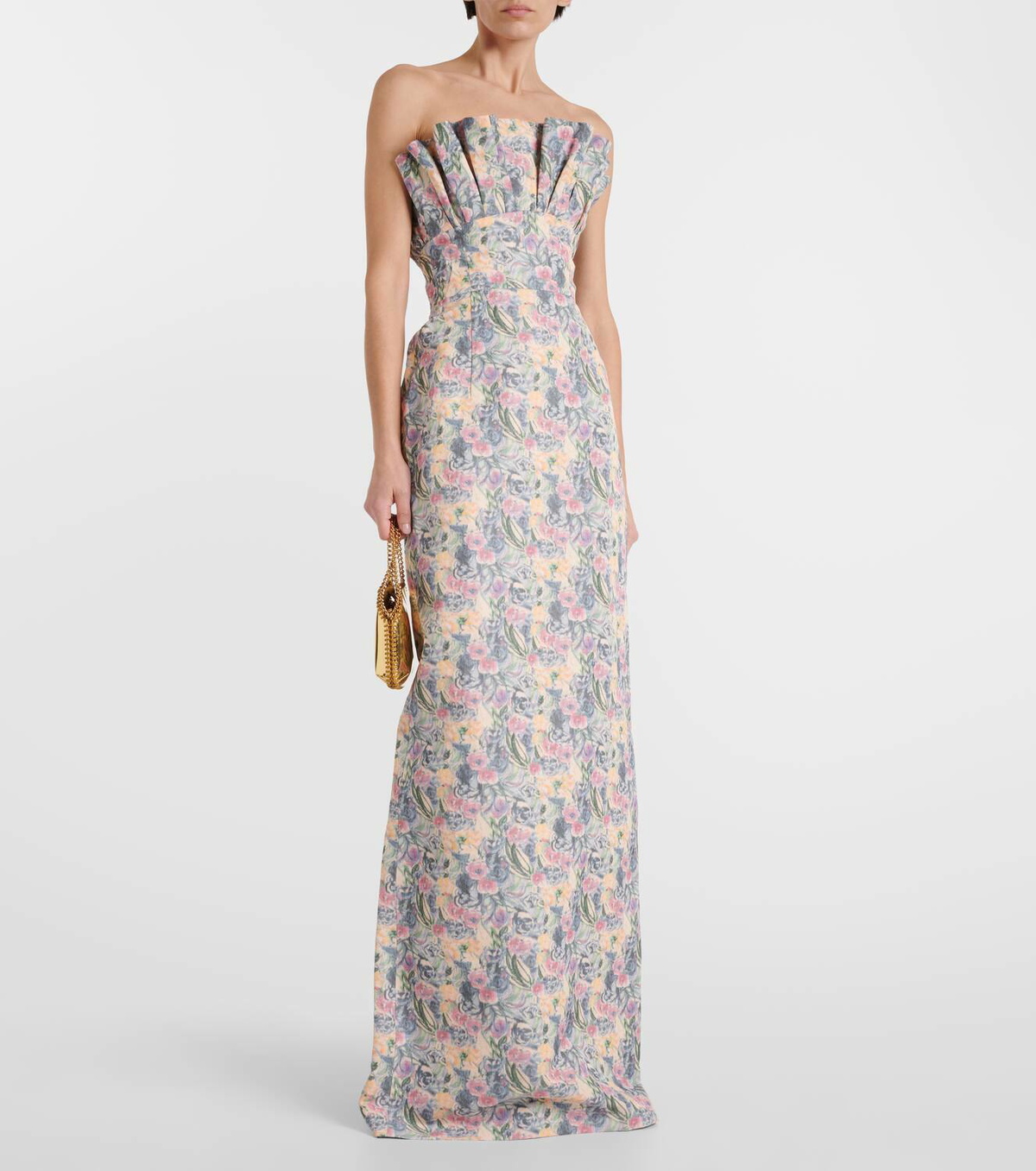 demetra maxi dress DEMETRA Long White Dress maet