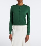 Carolina Herrera Silk and cotton cardigan