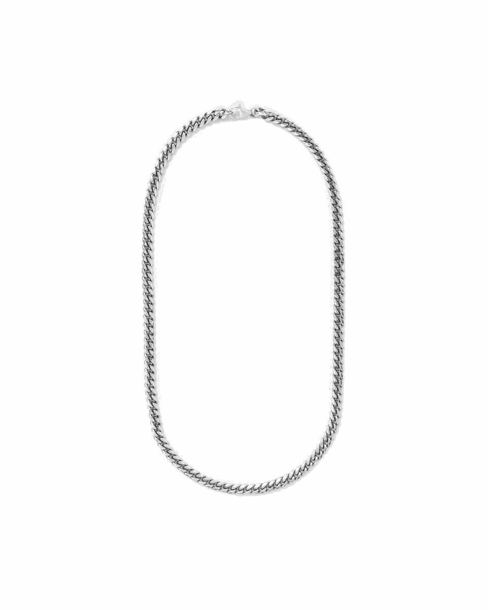 Photo: Serge De Nimes Silver Curb Chain Silver - Mens - Jewellery