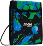 MSGM Green & Blue Paint Pouch