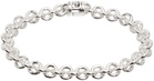 Le Gramme Silver 'Le 21g' Entrelacs Bracelet