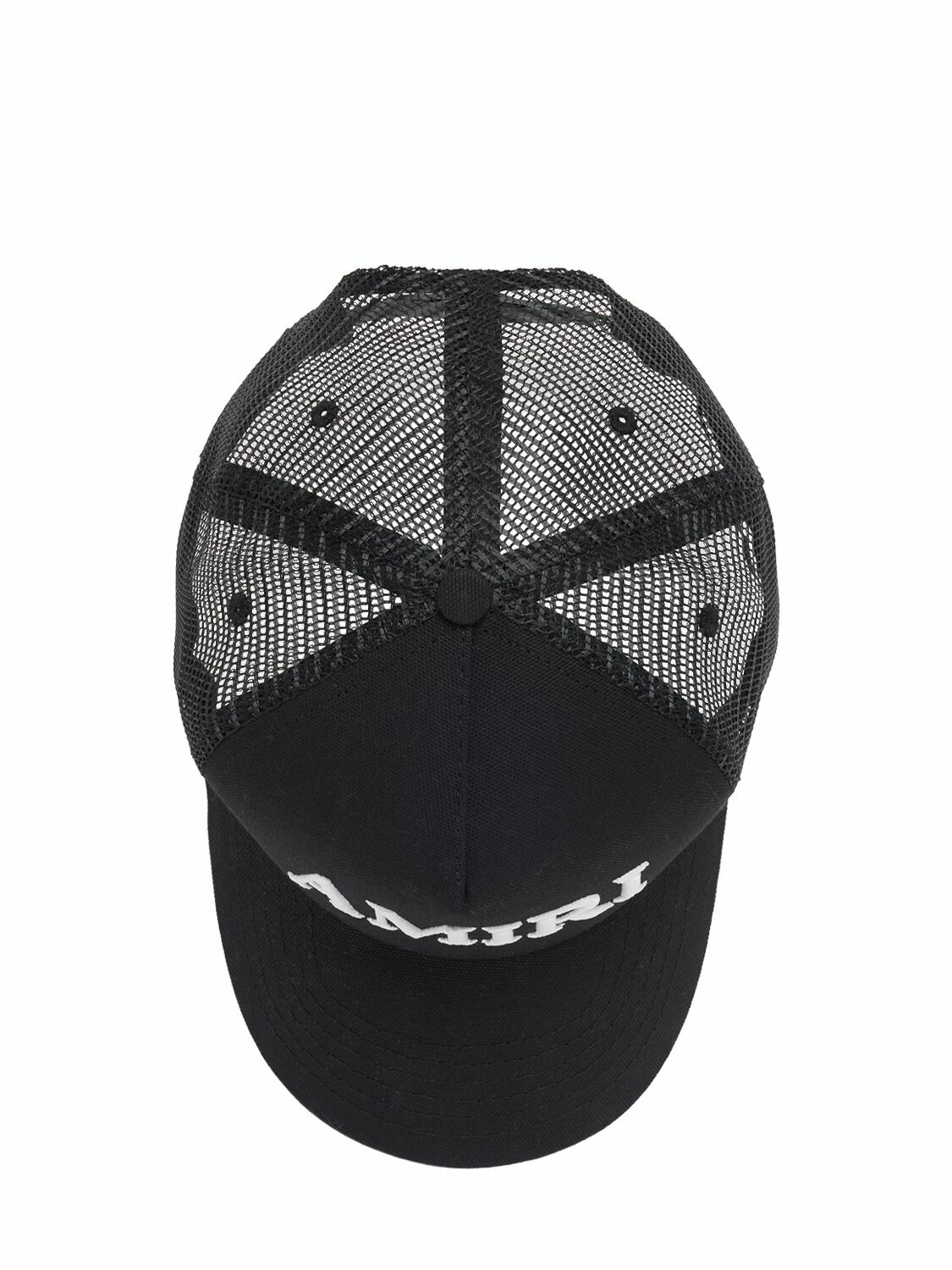 AMIRI Logo Cotton Canvas Trucker Hat Amiri