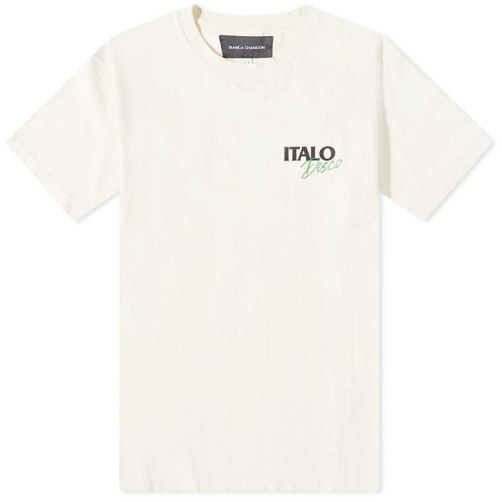 Photo: Bianca Chandon Men's Italo Disco T-Shirt in Cream