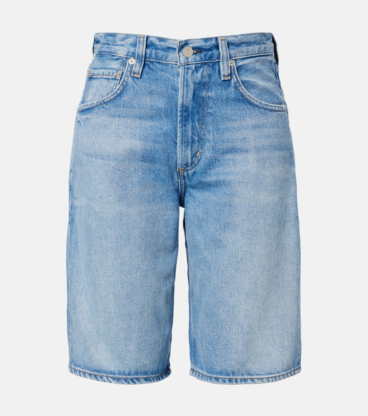 Citizens of Humanity Court denim Bermuda shorts