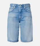 Citizens of Humanity Court denim Bermuda shorts