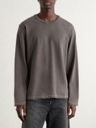 Corridor - Garment-Dyed Cotton-Jersey T-Shirt - Gray