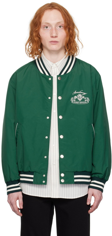 Photo: Dunst Green Varsity Bomber Jacket