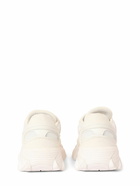 BALMAIN B-east Suede Low Sneakers