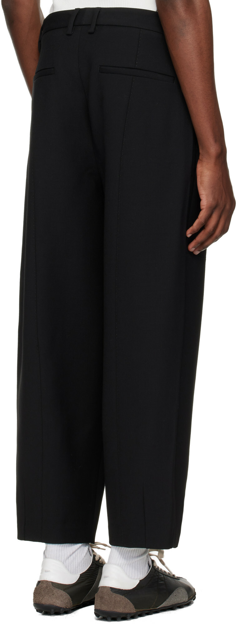 Entire Studios Black Carrot Trousers