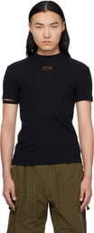 Ottolinger Black Rib T-shirt