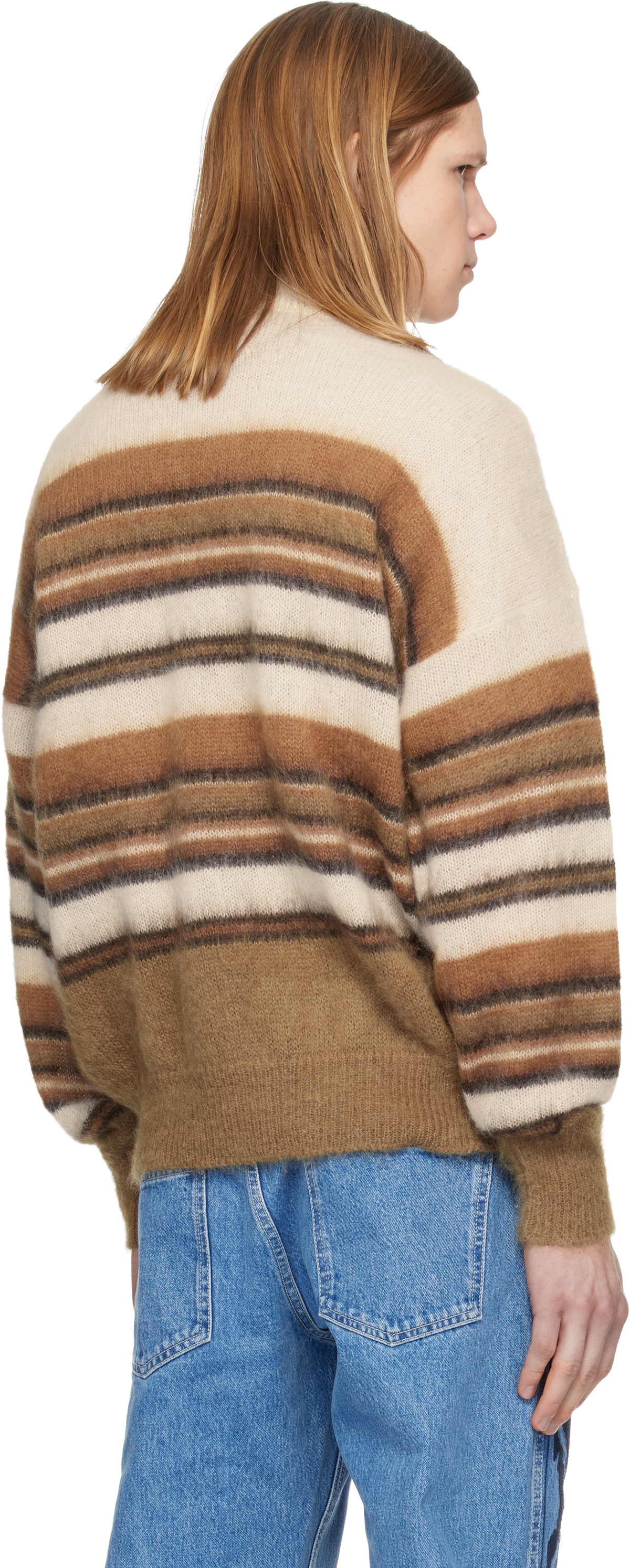 Isabel Marant Beige & Brown Drussellh Sweater