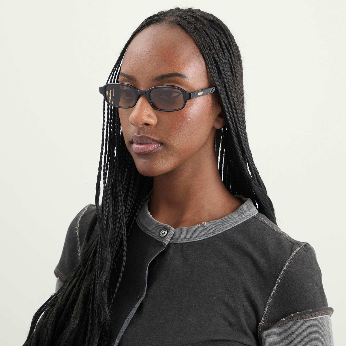 DMY Studios Women's Margot Sunglasses in Black/Yellow 