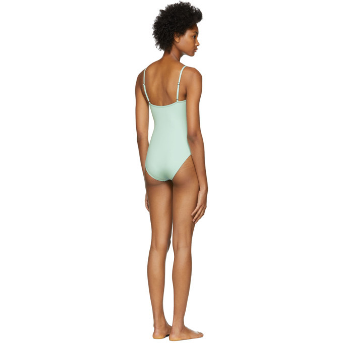 Her Line Green Sabine One-Piece Swimsuit
