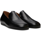 BOSS Black Leather Loafers