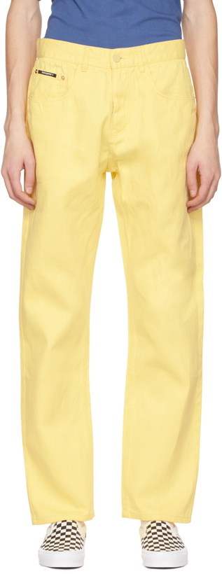 Photo: Noon Goons Yellow Glasser Jeans