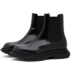 Alexander McQueen Men's Tread Chelsea Boot in Black