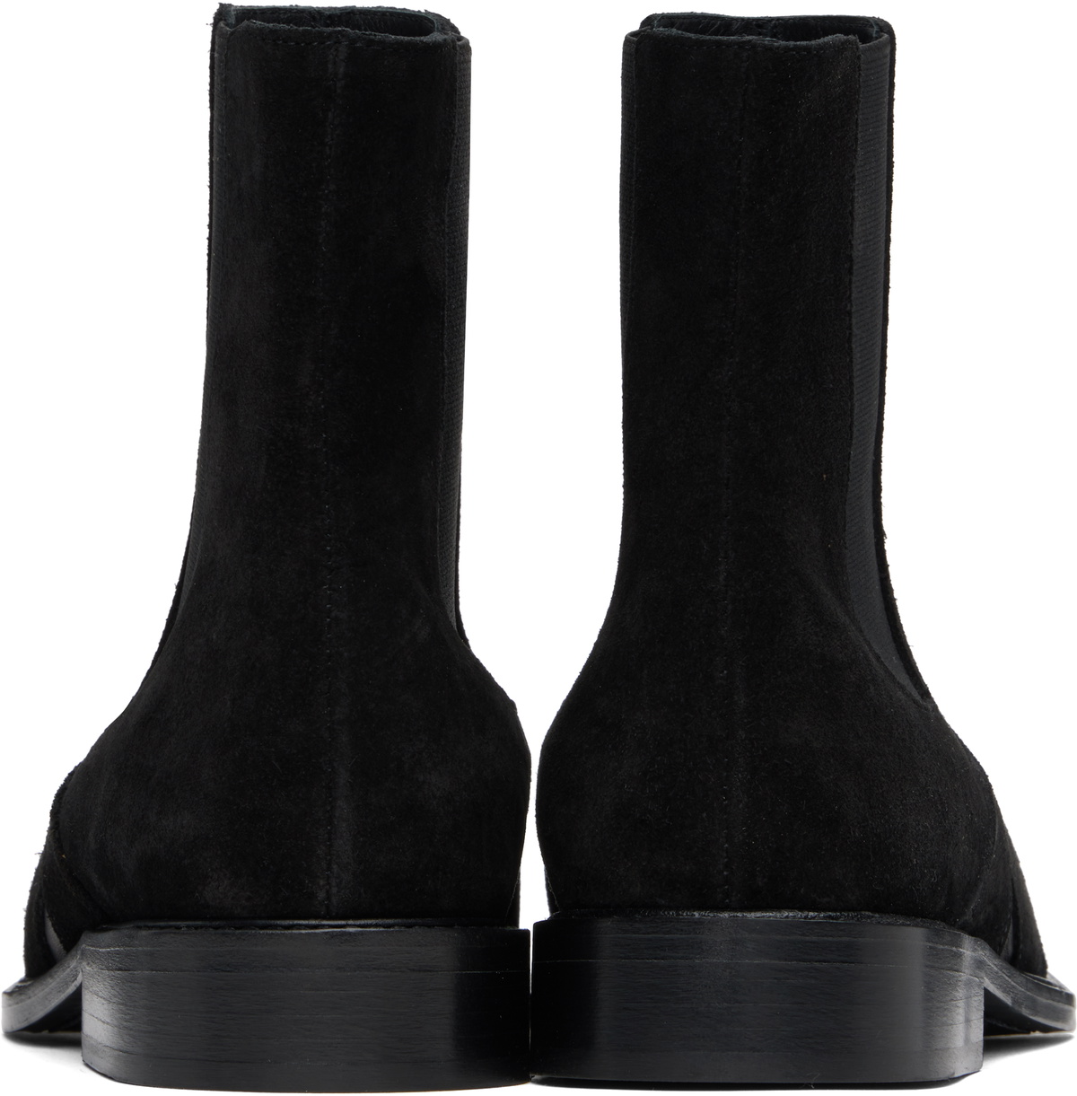 Stefan Cooke Black Slashed Chelsea Boots Stefan Cooke