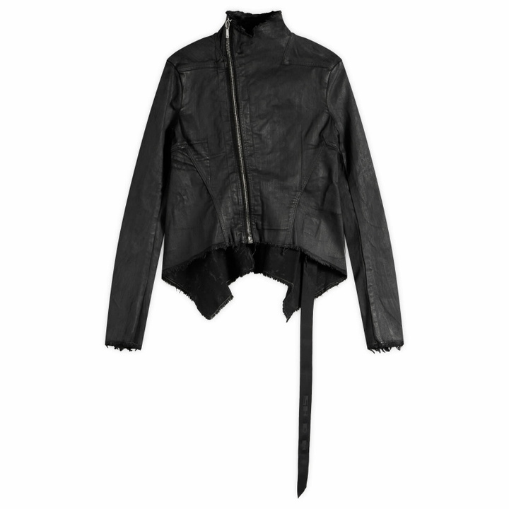 Photo: Rick Owens DRKSHDW Women's Naska Gary Jacket in Black Wax