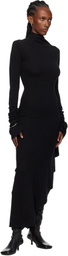 Ann Demeulemeester Black Vabu Maxi Dress