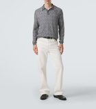 Missoni Zigzag cashmere polo sweater