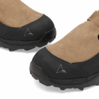 ROA Men's Pala Suede Vibram Sandal in Taupe