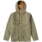 Battenwear Men's Travel Shell Parka Jacket in Od Green/Khaki
