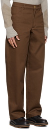 Jacquemus Brown La Montagne 'Le Pantalon Picchu' Trousers