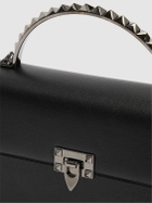 VALENTINO GARAVANI Mini Rockstud Leather Top Handle Bag