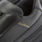Acne Studios Men's Perey Lace Up Friend Face Sneakers in Black