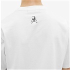 Mastermind Japan Men's Skull Embroidery T-Shirt in White