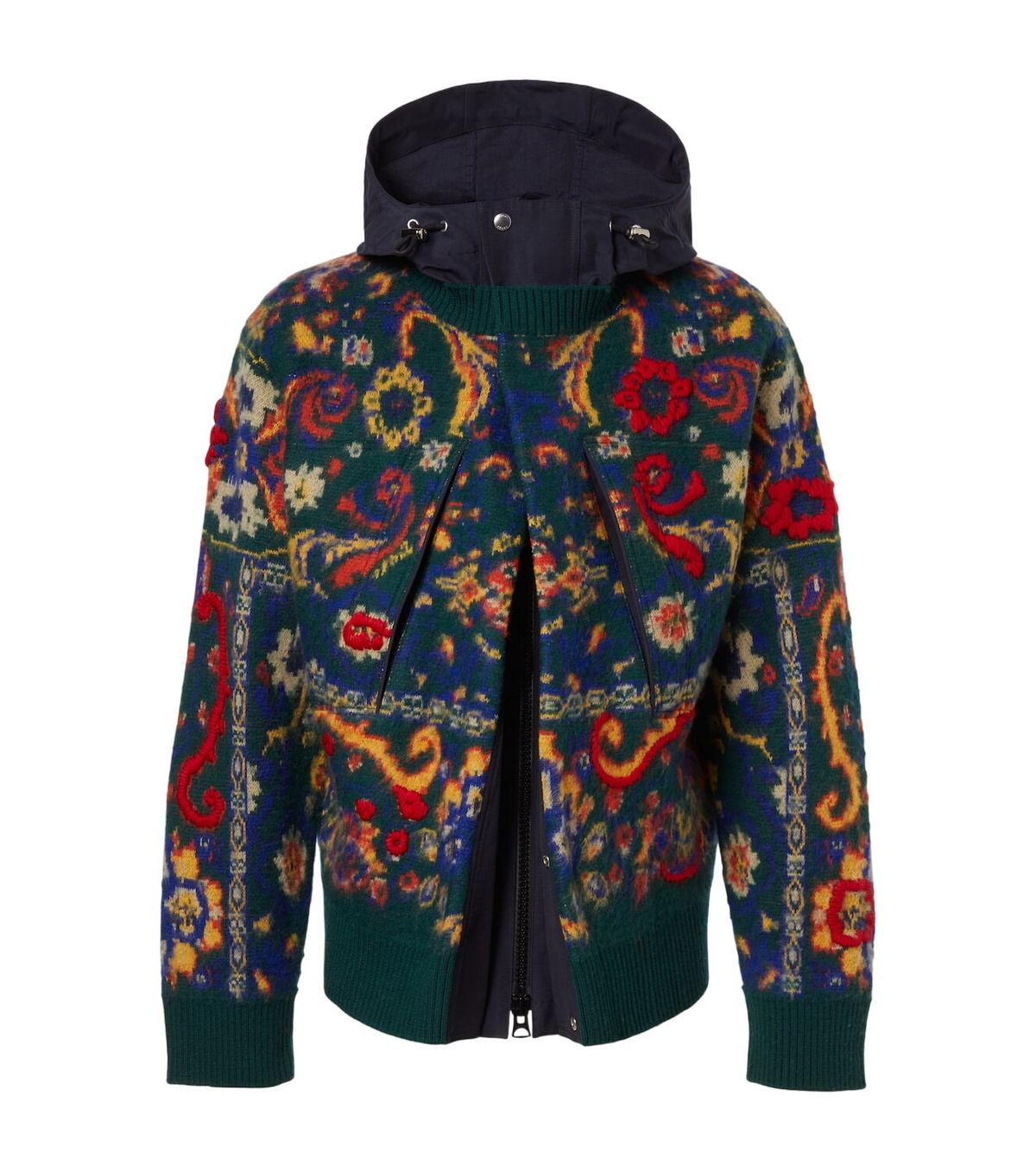 SACAI Rip Stop Padded Down Jacket Sacai