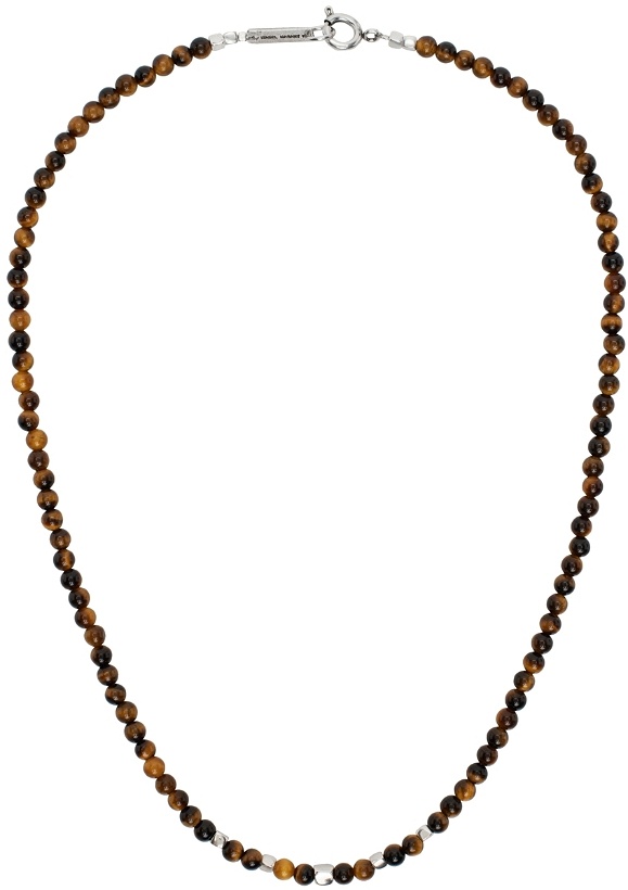 Photo: Isabel Marant Brown & Black Snowstone Necklace