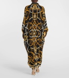 Camilla Printed silk crêpe kaftan