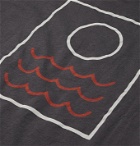 Mollusk - Red Tide Printed Cotton-Jersey T-Shirt - Gray