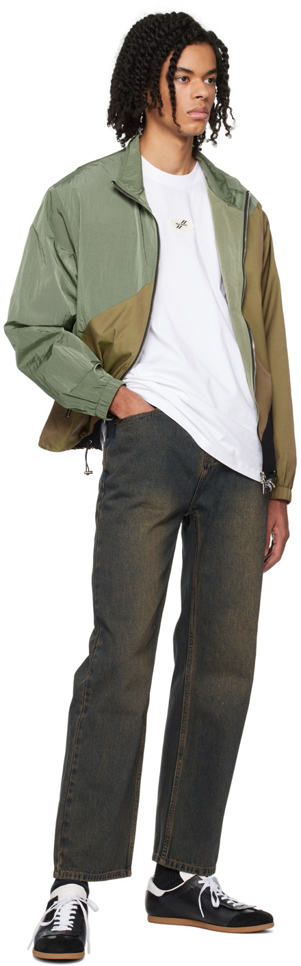 WYNN HAMLYN Navy Straight Jeans
