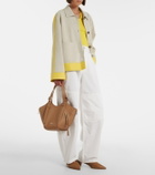 Loewe Hammock Flip Medium leather tote bag