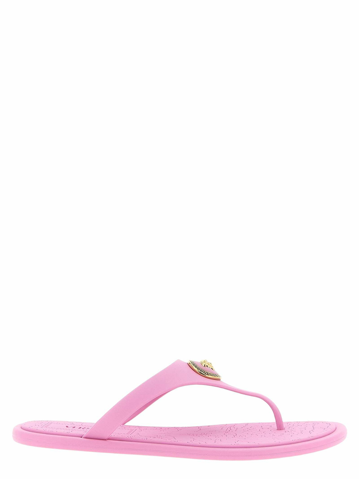 Versace V-chain Leather Sandals Versace