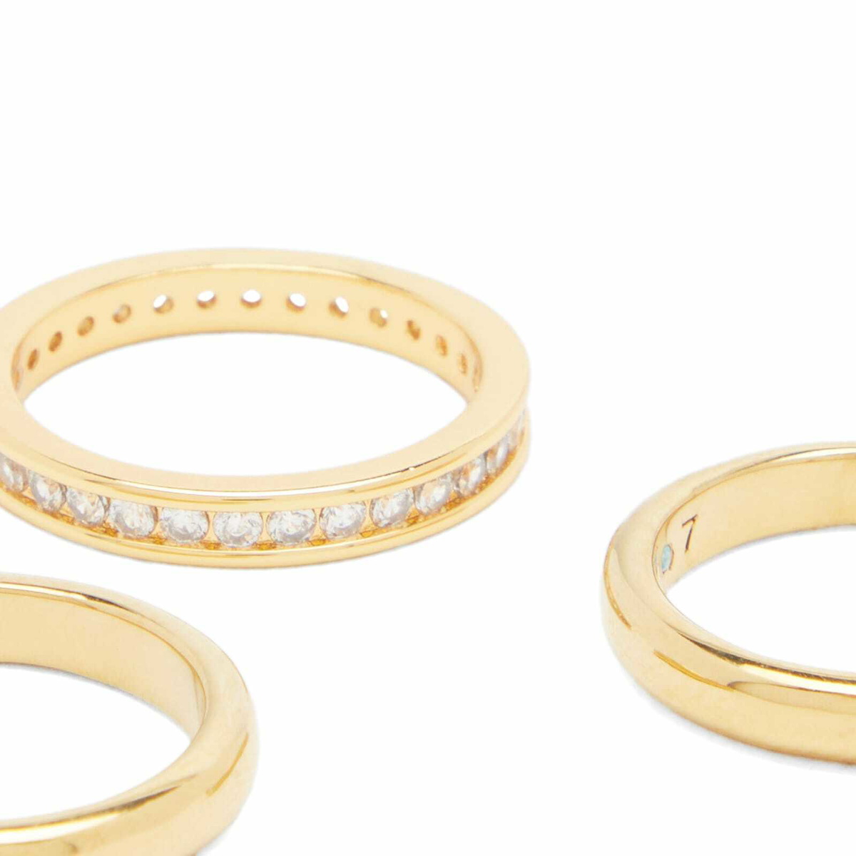 Roxanne Assoulin Women's The Luminaries Ring Stack in Gold 