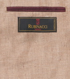 Rubinacci Herringbone linen and wool blazer