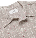 Mr P. - Printed Cotton-Seersucker Shirt - Neutrals